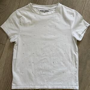 Moral society rhinestone tee